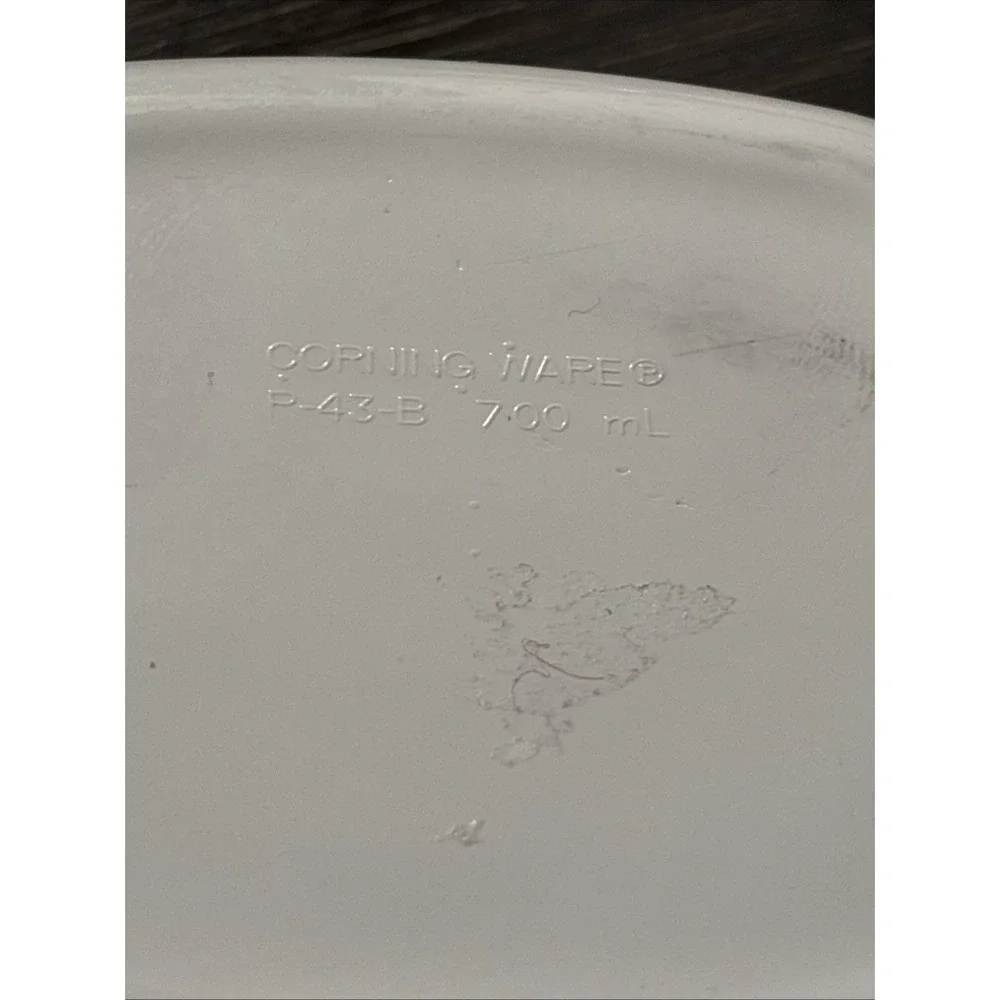 Corning Ware ‎ P-43-B  Autumn Meadow Petite Pans NO Lids